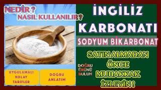 İngiliz Karbonatı Nedir? Alkali Su Nasıl Hazırlanır? İngiliz Karbonatı ile Zayıflanır mı? #