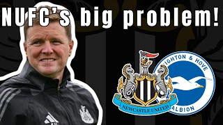 Why this HUGE TACTICAL ISSUE is holding NUFC back! Newcastle United 0-1 Brighton ANALYSIS!