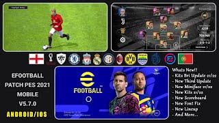 EFOOTBALL PATCH PES 2021 V5.7.0 BY IDSPHONE