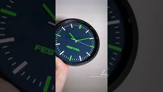 FESTOOL wall clock ️ #festool #festoolfan #awesome #new #knwood #shorts