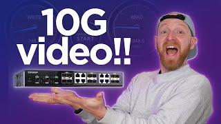 Want to EDIT 4K Video in REAL-TIME From a NAS? You Need a 10Gig Network!