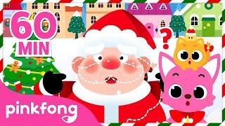 [Best of the Best] NEW Christmas Songs for Kids | Find Santa's Beard + Yes Papa | Official Pinkfong