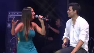 Carlos Rivera ft. India Martínez - A tu vera - Teatro Metropólitan (05-Jul-2014)