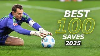 Best 100 Goalkeeper Saves 2025 | HD