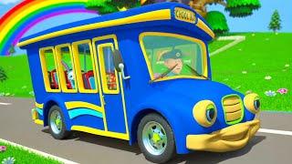 Wheels on the Bus Rhymes + More Songs for Kids