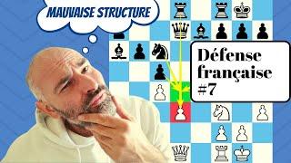 Défense française (7) : Partie d'échecs pédagogique