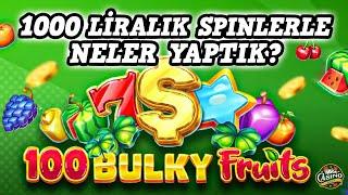  AMUSNET SLOT OYUNU 100 BULKY FRUITS  YÜKSEK BET #CASINO #SLOT #SLOTOYUNLARI