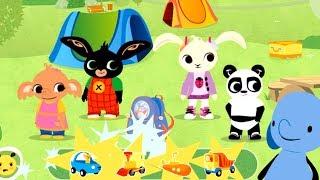 Bing Camping Gameplay | Go Explore App | CBeebies | Bing English