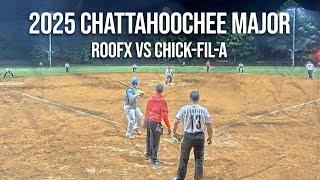 RoofX (M-IN) - Chick-Fil-A (AA-VA) - 2025 Chattahoochee Major - Winners Bracket 2nd Round