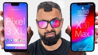 Pixel 3 XL vs iPhone XS Max