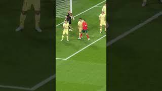 RONALDO vs LE NORMAND BOX BRAWL!  CORNER KICK MMA FAN CAM | Spain vs Portugal | Nations League Fin
