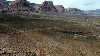 Cruising #RedRock Canyon - #GhostTown 4K | #Drone view