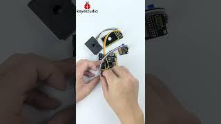 #shorts  How to make a Dust Detector with Arduino️？#keyestudio  #arduino #coding #maker #kits