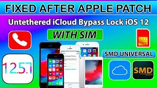 SMD Universal Activator iCloud Bypass with Sim/Signal iPhone 5S/6/6+ iOS 12.5.7 Fixed Apple Patch