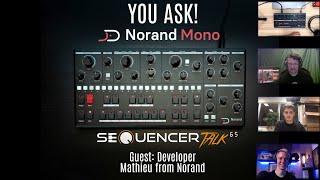 SequencerTalk 65 Norand Mono Synthesizer  (Developer Talk / english) -