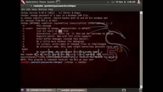 Сброс пароля в Windows 7 и XP c помощью BackTrack 5