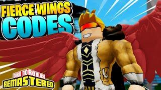 BOKU NO ROBLOX REMASTERED: 5 *NEW* FIERCE WINGS CODES [June 2020 Code]