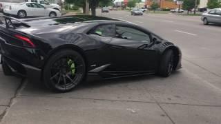 Crazy Loud Lamborghini Huracan w/ Vorsteiner Kit and Exhaust Acceleration