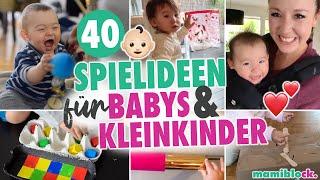 Unendlich viele Spielideen | Genial & EINFACH : Täglich beschäftigt mit Baby & Kind | mamiblock