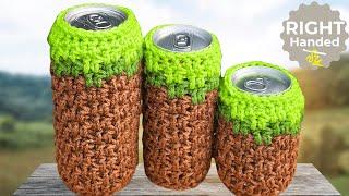 Minecraft Block Crochet Hack for Your Favorite Drink!