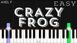 Axel F - Crazy Frog | EASY Piano Tutorial