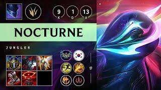 Nocturne Jungle vs Xin Zhao - KR Challenger Patch 25.05