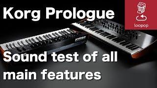 Korg Prologue: overview of all new FX, filter, 16 VPM oscillators and more