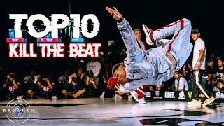 TOP 10 KILL THE BEAT In Breakdance 2021  INSANE MUSICALITY 