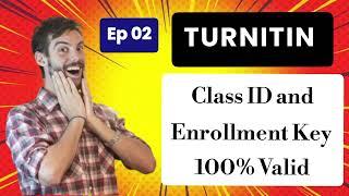 Turnitin Class ID and Enrollment Key for free 2024 | Plagiarism Check | Episode 02