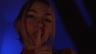 Goodnight Sleepy Head  ASMR [ hush, whisper & soft spoken, lens covering, head scratching, ...]