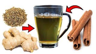 CUMIN SEEDS, CINAMMON AND GINGER  - FOR AN AMAZING WEIGHT LOSS DRINK | JEERA TONIC WATER