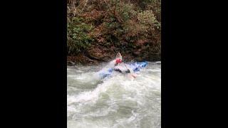 Kayaking Upper Nantahala 925 CFS