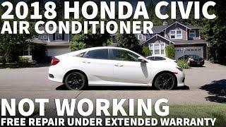 2018 Honda Civic AC Blowing Warm Air - 10th Gen Civic AC Not Blowing Cold Air Fixed - Free Repair