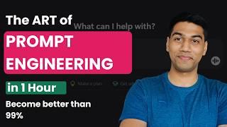 Prompt Engineering Tutorial 2024 – Master ChatGPT and AI | Prompt Engineering Masterclass 2024