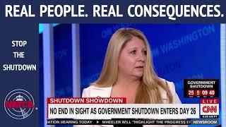 NATCA EVP Trish Gilbert live on CNN: "Less safe today than it was a month ago"