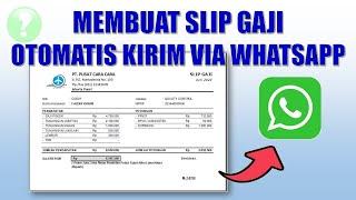 Cara Membuat Slip Gaji yang Bisa Dikirim Via Whatsapp