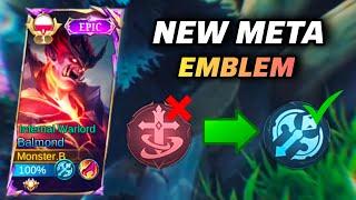 BALMOND EPIC NEW META EMBLEMS GIVE ME EASY RANK UP SOLO! (TRY THIS) - MLBB