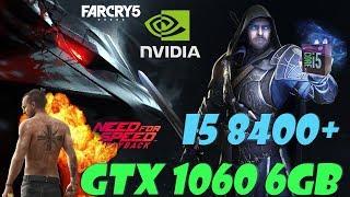 Intel core i5 8400 + GTX 1060 6GB (GTA5, Far Cry5, NFS, DOOM,  test 1080p) ZEVS PC13400U