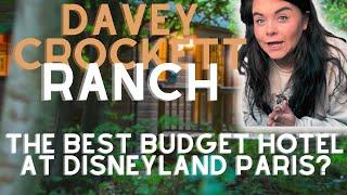 DAVY CROCKETT RANCH | DISNEYLAND PARIS | Pioneer Tribe Cabin Full Room tour | Nov 2023 4K HD