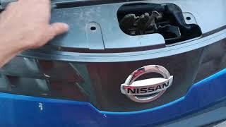 Как на NISSAN NOTE снять передний бампер!