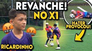 RICARDINHO A NOVA PROMESSA DO X1 ENFRENTOU SEU HATER E TERMINOU COM BRIG4!!