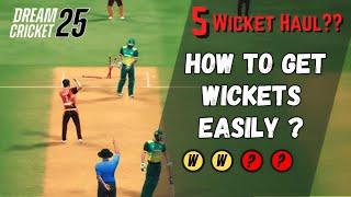 Dream Cricket 25 Multiplayer Bowling Tips And Tricks| Abdul Razzaq Unplayable Deliveries | #dc25