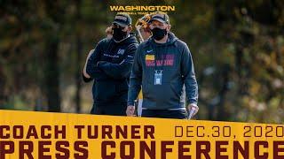 Press Conference: Offensive Coordinator Scott Turner | December 30, 2020