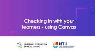 Checking in with your Learners - Part 1