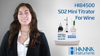 The Hanna Instruments SO2 & ORP Mini Titrator - Stop Sending your Wine Sample to Labs