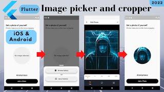 Flutter Image Picker & Image Cropper - [ EASIEST WAY 2022 ]