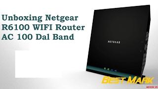 Unboxing Netgear R6100 WIFI Router AC 100 Dal Band