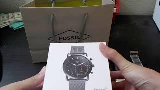 FOSSIL Q HYBRID smartwatch unboxing