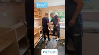 INSTANT Kitchen Makeover Magic! 🪄 (Before & After)