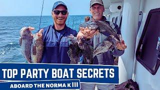 Party Boat Fishing Tip and Tricks While on the Norma K III out of Point Pleasant NJ!